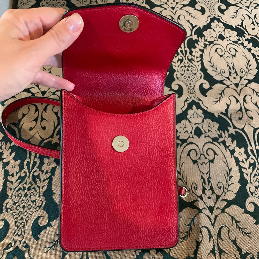 DKNY Phone leather Crossbody bag - Picture 3 of 4